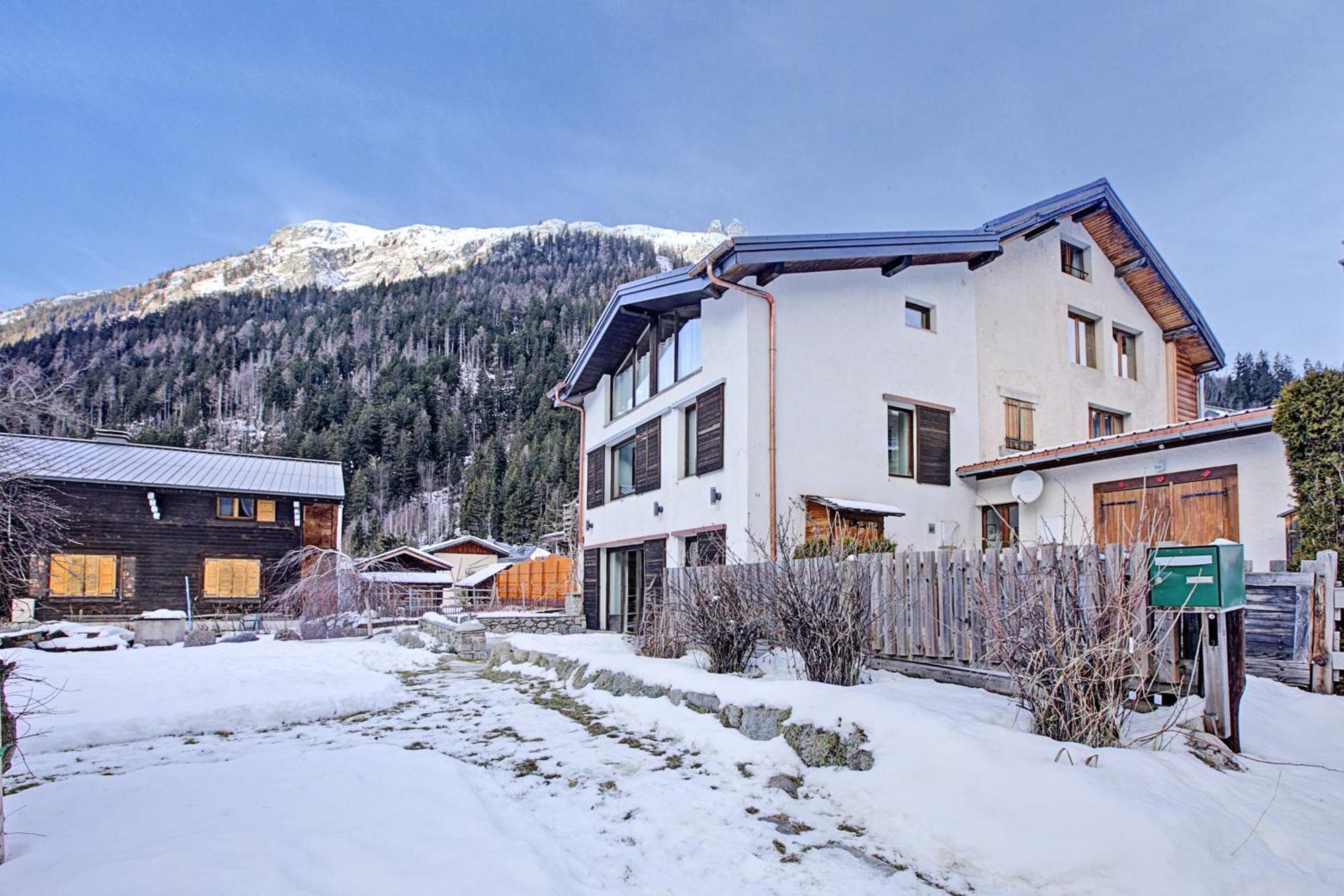 Chalet Plein Centre - Savoyard Moderne - Happy Rentals Chamonix ภายนอก รูปภาพ